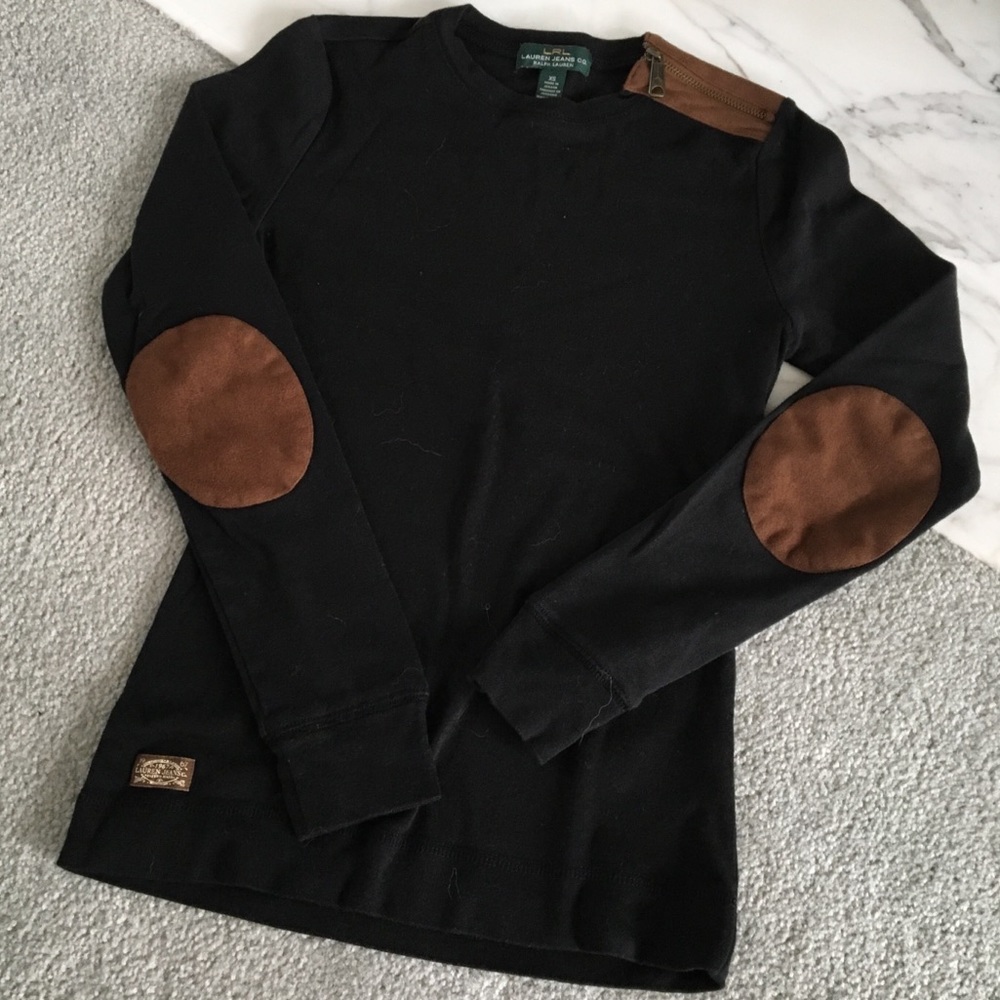 Ralph Lauren | Elbow Patch Top